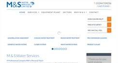Desktop Screenshot of mswaterservices.co.uk