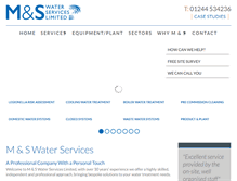 Tablet Screenshot of mswaterservices.co.uk